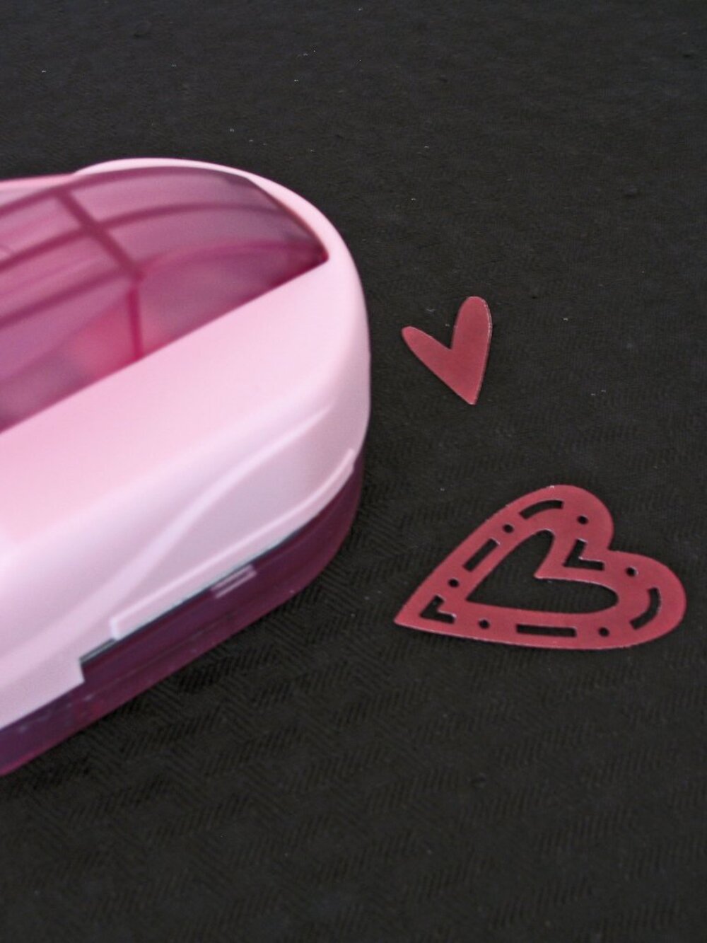 Creative Memories Heart Punch Sweetheart Maker Paper Scrapbook Cards 2" heart